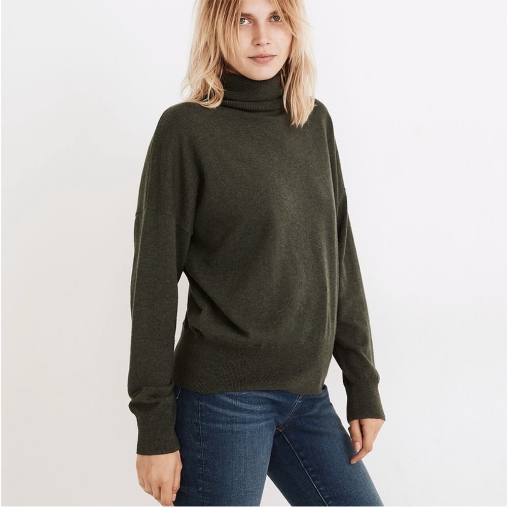 Madewell Wool Cotton Turtleneck